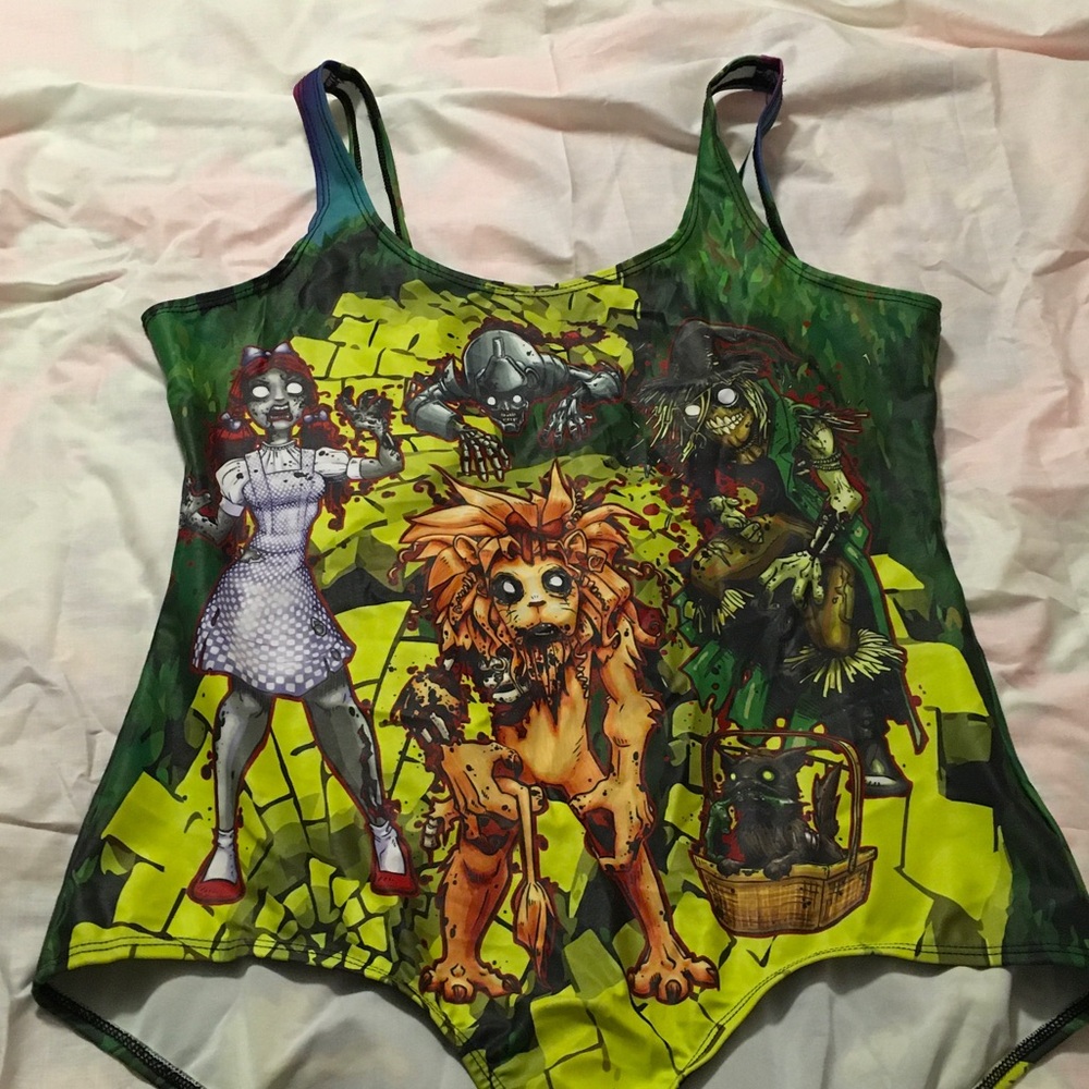 GOTH ZOMBIE One-Piece Swimsuit - Women